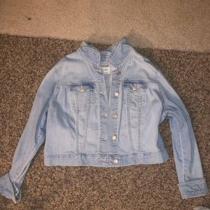 CROPPED JEAN JACKET